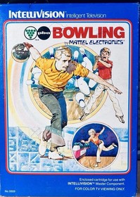 INTELLIVISION 2 GAME LOT CIB ;BOXING & PBA BOWLING .FREE SHIPPING TESTED