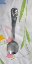 Vintage 80s Gerber Oneida Baby Spoon Silver Plate