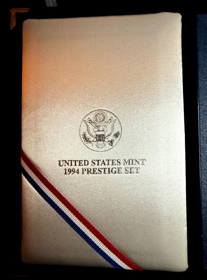 1994 US Mint Prestige Set - All Proofs - Two World Cup Coins $1, Half Dollar - Image 2 of 4