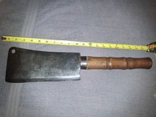 Vintage Smith Brothers Giant Meat Cleaver. Ma...