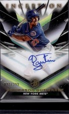 2023 Bowman Inception AUTO Daiverson Gutierrez 092/399 - Mets