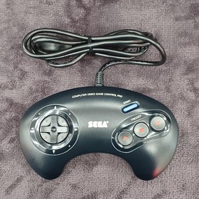 SEGA Mega Drive Console HAA-2510 Genesis MD Controller w/Box Working Tested Used