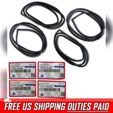 4X Door Rubber Seal Weatherstrip Fit Toyota Land Cruiser Fj60 Bj60 Hj60 Fj62