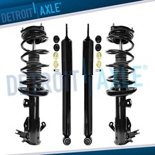 Front Struts w/Coil Spring Rear Shock Absorbers for 2013 2014 2015 Honda Civic