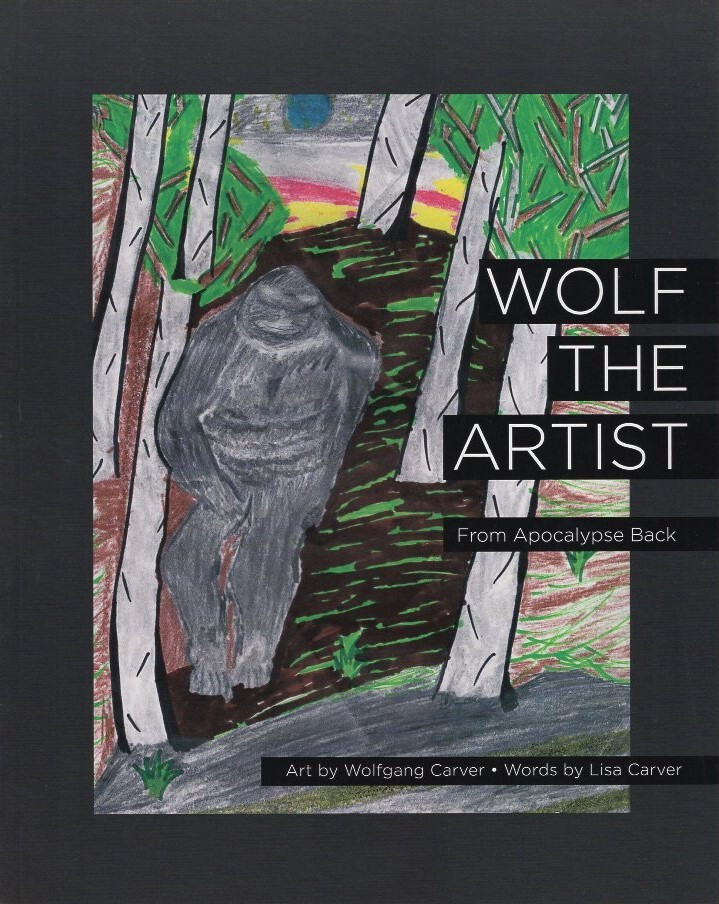 Buy Wolf The Artist From Apocalypse Back Art by Wolfgang Carver