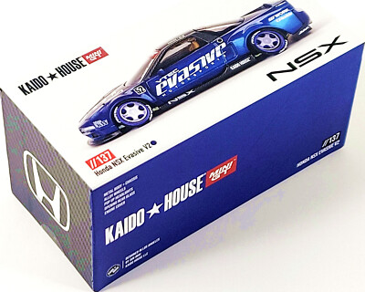 Kaido House x Mini GT Honda NSX Evasive V2 🟦 Blue 🟦 1/64 KHMG137