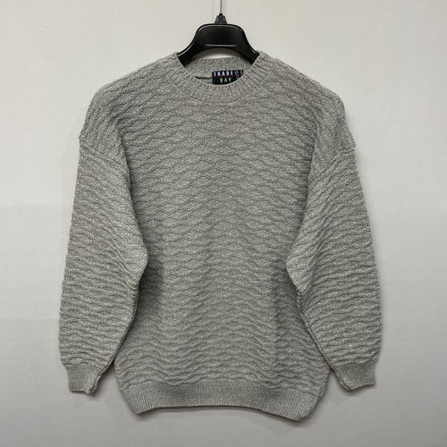 Vintage Trader Bay Men Pullover Sweater Knit Top Size Large Gray B354 -18 - Picture 16 of 16