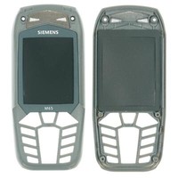 Original Siemens M65 Obere A GehäUse Abdeckung Cover Displayglas, Grau
