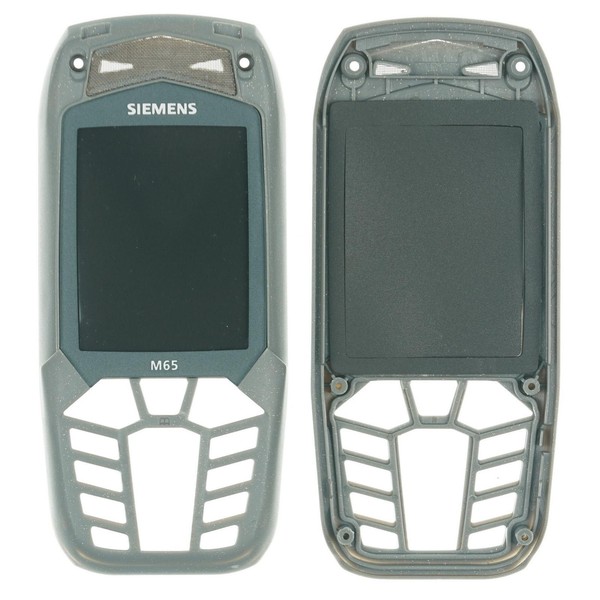 Original Siemens M65 Obere A GehäUse Abdeckung Cover Displayglas, Grau-image