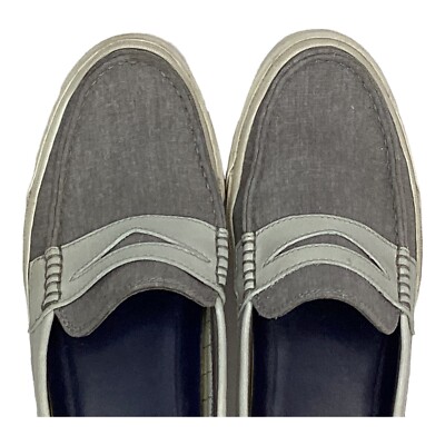 Cole Haan Grand Os Pinch men\'s gray canvas loafers size: 10 1/2M Cole Haan Grand OS Canvas Loafers 12M! Great! | eBay main image 4