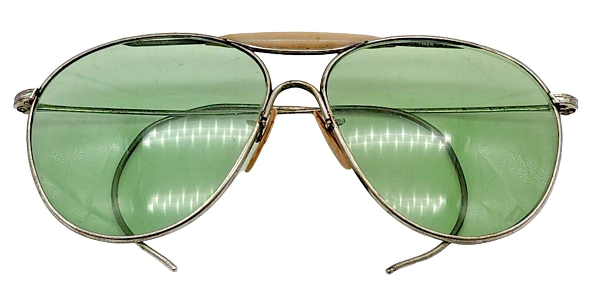 Rare Vintage WWII Pre Ray-Ban Aviator Sunglasses AN6531 | eBay