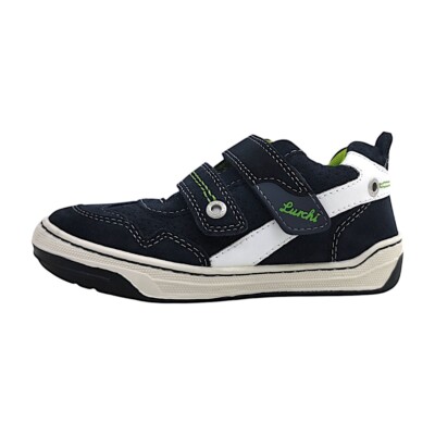 Lurchi  Kinderschuhe Jungen Halbschuhe Klettschuh Blau Freizeit