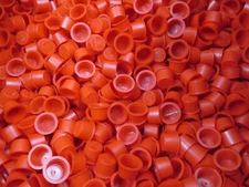 Lot of 100 New Caplugs Tapered Dust & Moisture Cap Plug .725" T-9X Red NAS834-72