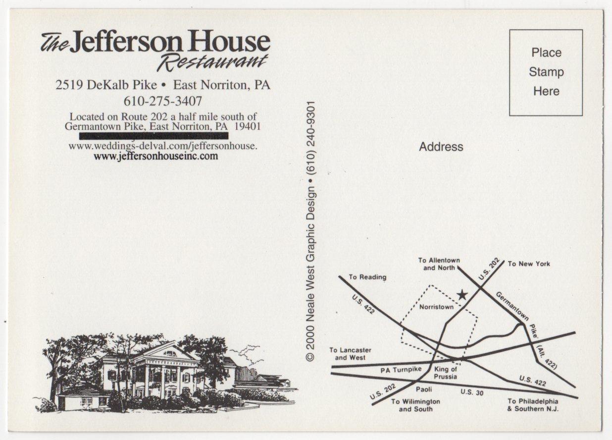 The Jefferson House Restaurant East Norriton, Norristown, Plymouth
