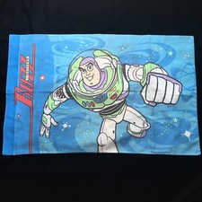 Vintage Toy Story Pillowcase - Woody's Round Up - Buzz Lightyear Made in USA