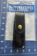 Dutyman 8731 Clarino Leather Single Mag Pouch BRASS SNAP GLOCK 17 19 22 23 392