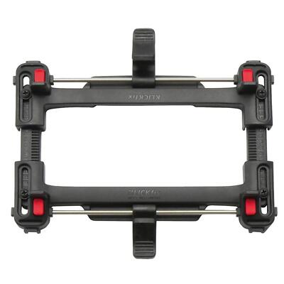 Klickfix Fahrrad Zubehör Halter UNIKLIP 2 Schwarz Gepäckträger Montage