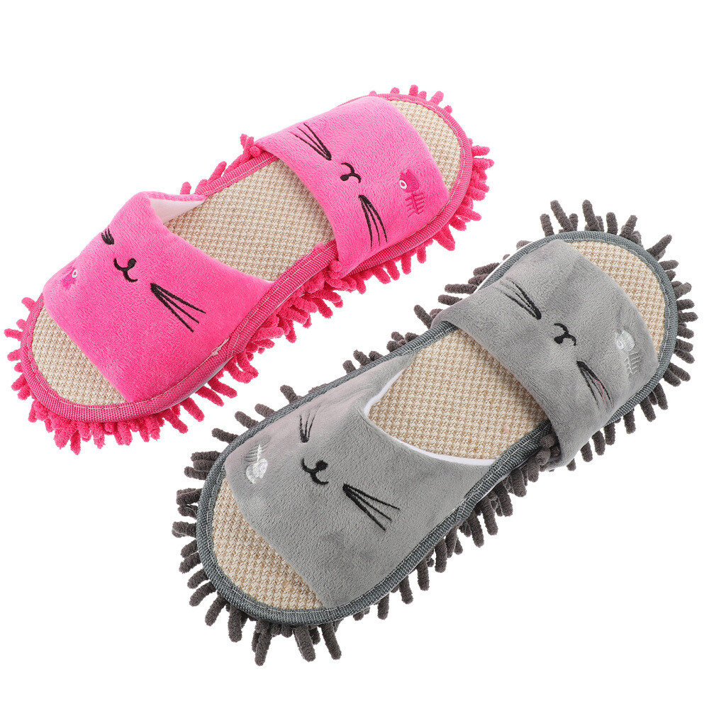 APL 10 Paia di Pantofole Mop Pantofole per Pulizia Pavimenti Pantofole Carine