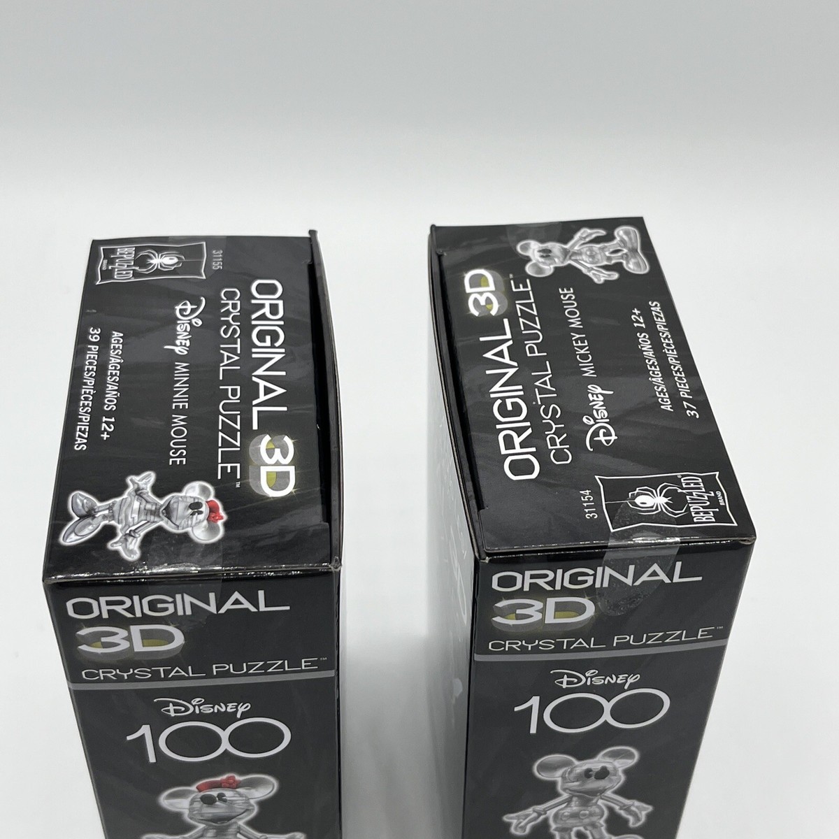 DISNEY 100 BePuzzled MICKEY+MINNIE MOUSE Original 3D Crystal