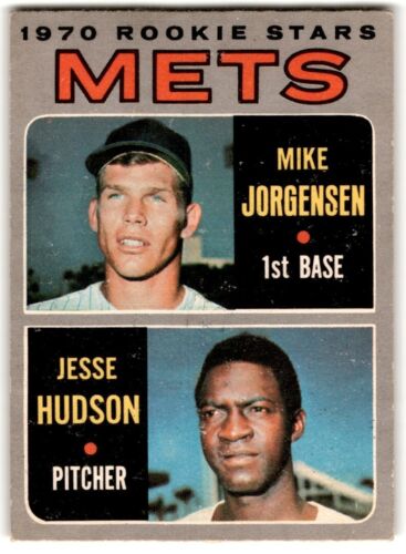 1970 O-Pee-Chee Mets Rookies - Mike Jorgensen/Jesse Hudson C #348 LIGNES DE SURFACE - Photo 1 sur 2