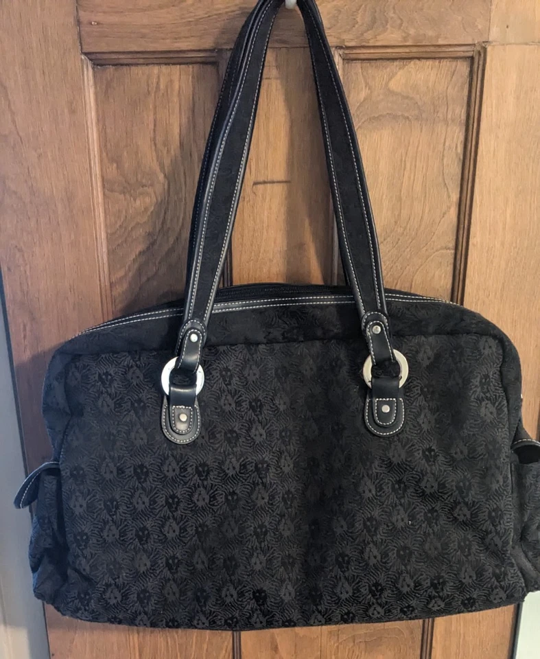 Bolsa de equipaje de mano de fin de semana vintage Anne Klein New York  Foto 3 de 4