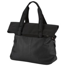 Reebok Black Classic Snake Embossed Bag X3005