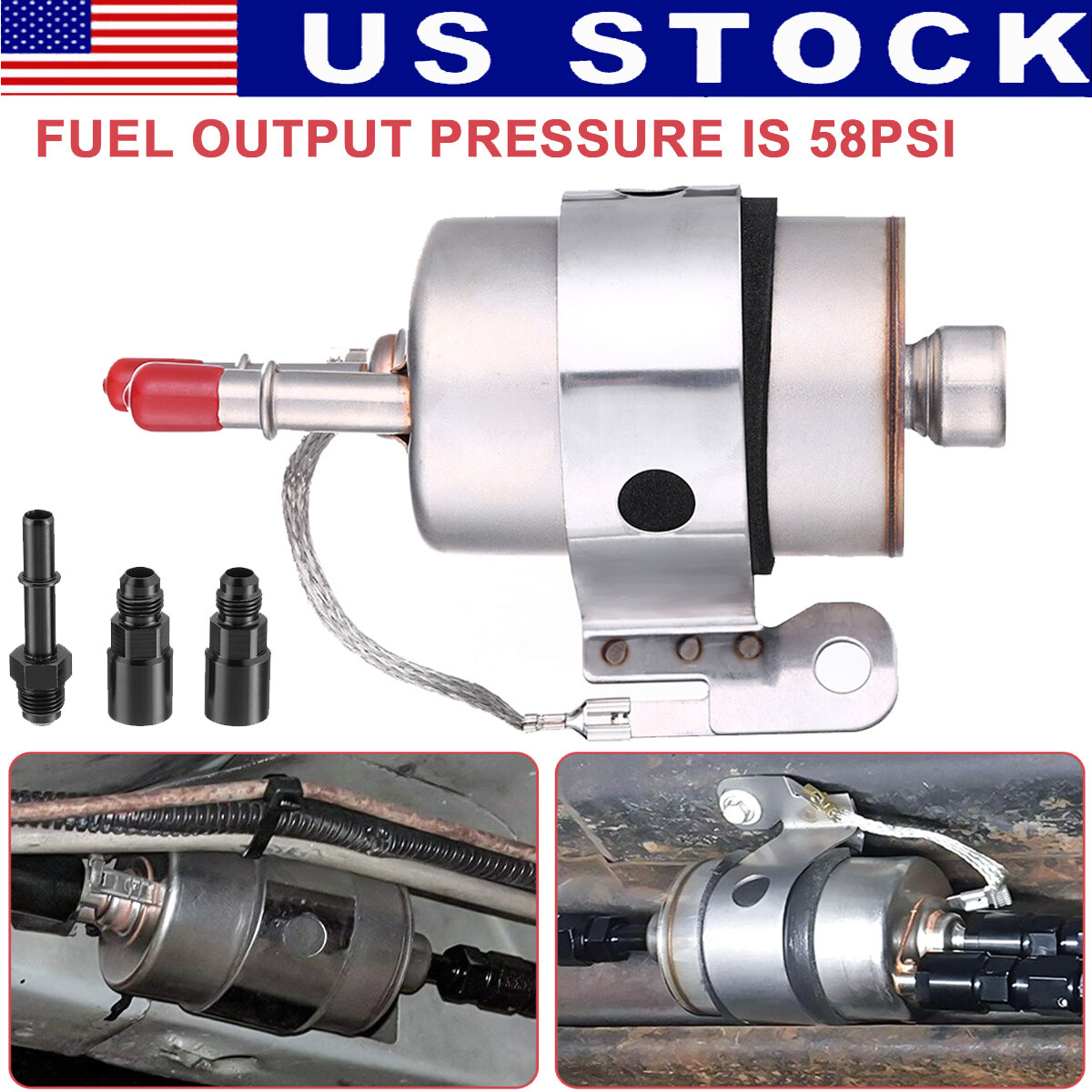 For C5 Corvette AN6 Fuel Pressure Regulator/Filter Kit W/6AN - Foto 7