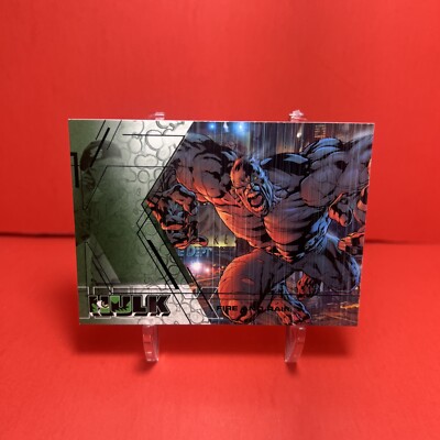 2003 Upper Deck Entertainment Marvel Hulk Film and Comic Fire And Rain #76 EX 