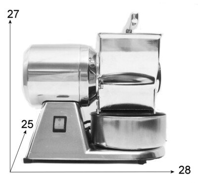 Grattugia Elettrica Per Formaggio 12W - Due Rulli In Acciaio, A Batteria, Design Colorato, Facile Da Pulire - Foto 7