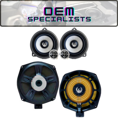 BMW speaker Upgrade 3 Way component speaker set Base Audio BMW 1 series E88