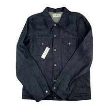 Two Sons Made In USA Heavy Riveted Denim Jacket Size Mens 2XL XXL NWT