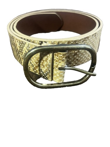 NWT Anthropologie  CREAM  Basic Keeper Belt Medium Anthropologie Ivory Belts for Women for sale | eBay main image 2