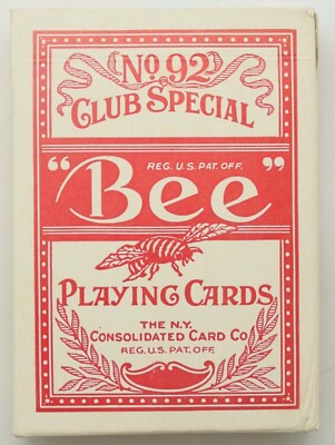 Bee Casino トランプ 3セット 赤 青 茶色 ★RARE★ Bee Casino トランプ 3セット 赤 青 茶色 RARE