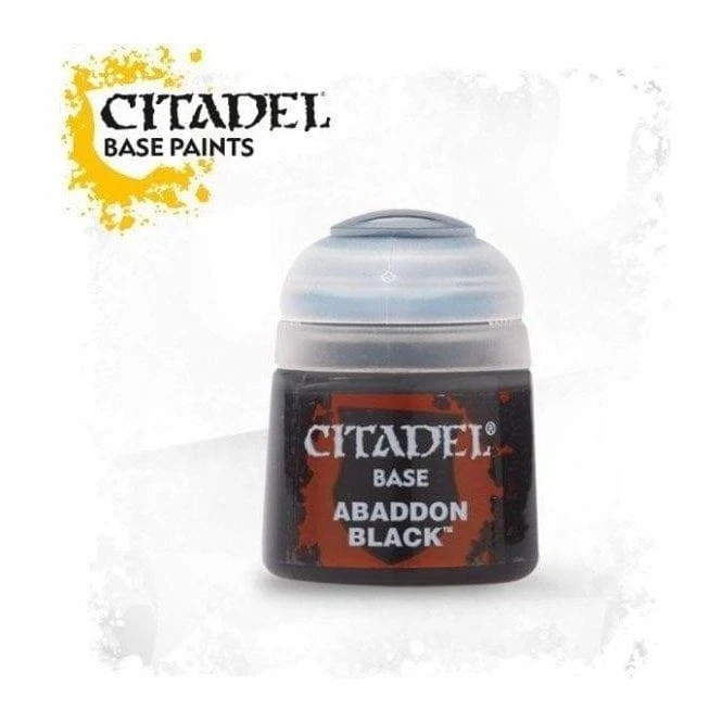 Citadel Paints Base : Abaddon Black