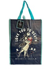 Nightmare Before Christmas Reusable Shopping Bag Jack Skellington Sally Hallowee