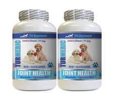 dog hip joint supplement -TURMERIC JOINT HEALTH FOR DOGS 2B- dog msm glucosamine