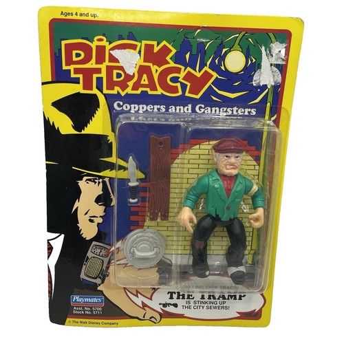 Vtg Dick Tracy Big Boy Lips Manlis GUN pistol 1990 Playmates