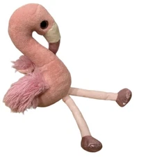 Pink Plush Flamingo Hugfun Sparkles Stuffed Animal Bird Toy Hug Fun