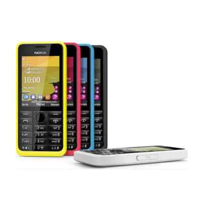 Original Unlocked Nokia 301 3010 Cellphone Single/Dual SIM Tmobile GSM 5 Colors