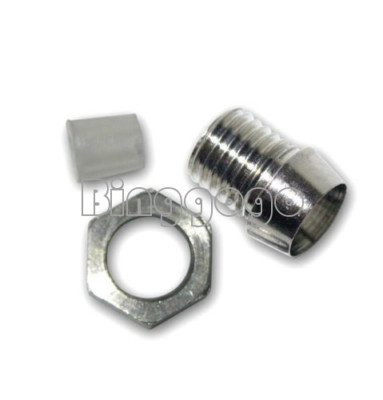 10PCS 3mm Clip Chrome Metal Bezel LED Holders Mounts NEW