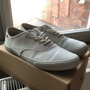 pretty green leather pumps