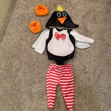 Penguin Costume Size 6-12 Months Infant Baby
