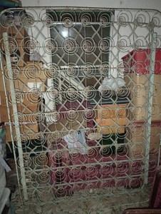 Vintage 1940's Metal Spring Bed Base Full Size. Antique.