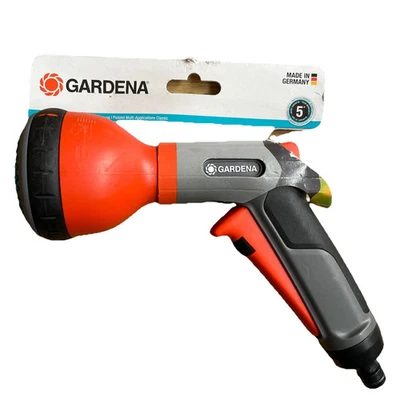 GARDENA Hose Gun water 3 In 1 Multi Sprayer Garden watering Cleaning Filling 3 - Image 1 of 4