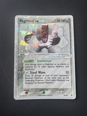 Pokmon TCG Registeel EX 99/101 Hidden Legends Cracked Ice Holo Rare | eBay Pokmon TCG Registeel EX 99/101 Hidden Legends Cracked Ice Holo Rare | eBay
