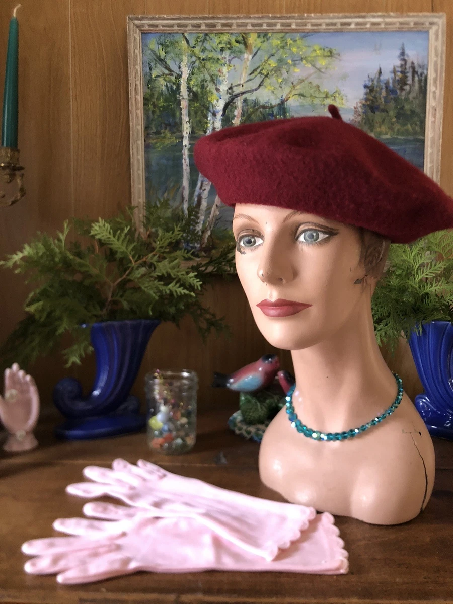 Beret Pink Vintage Hats for Women for sale | eBay display picture 2