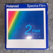 Vintage Polaroid Spectra Film 2 Pack 20 Pictures Exp 06/91