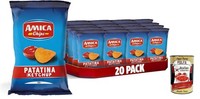 Amica Ketchup Chips, 20X100G, Glutenfrei +Polpa