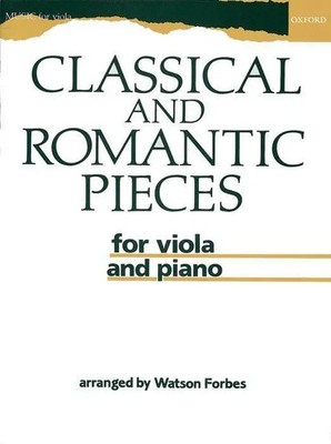 Classical and Romantic Pieces for Viola and Piano | Watson Forbes | Englisch