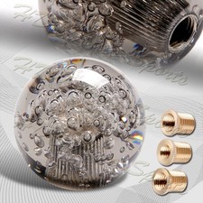 W-power Ball 60mm Manual Transmission Smoke Diamond Crystal Bubble Shift Knob W-power Ball 60mm Manual Transmission Smoke Diamond Crystal Bubble Shift Knob
